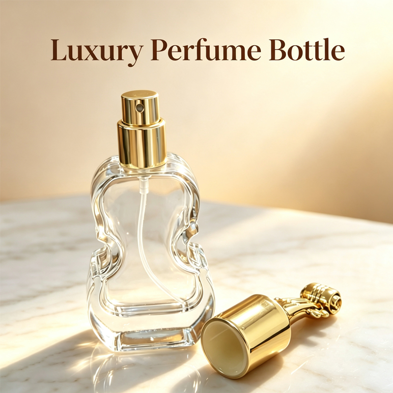 Luxury Skincare Packaging - 30ML Clear Glass Perfume Spray Bottle,