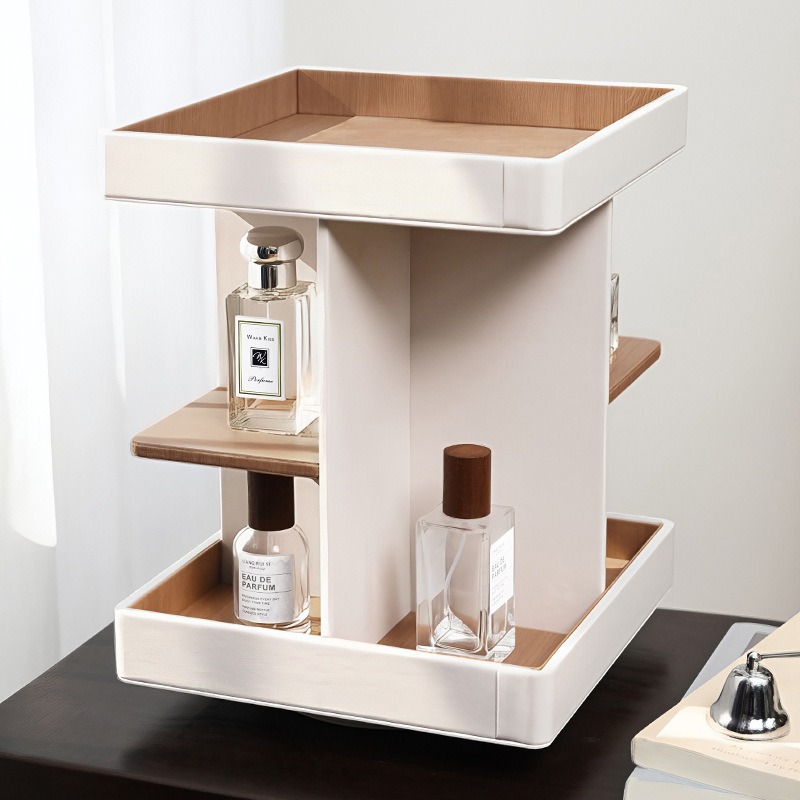 360° Rotating Makeup Organizer - Luxury Skincare Tools review and price